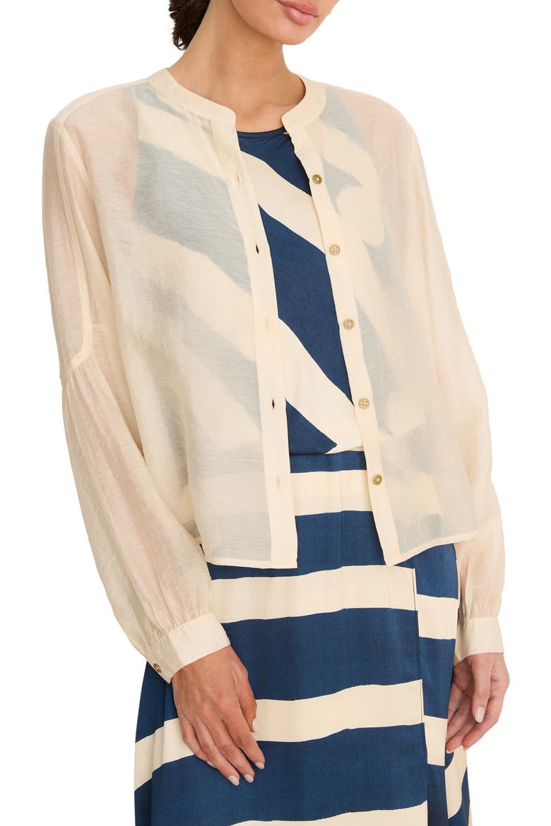 Femme Semi-Sheer Jacket, Main, color, CLASSIC CREAM