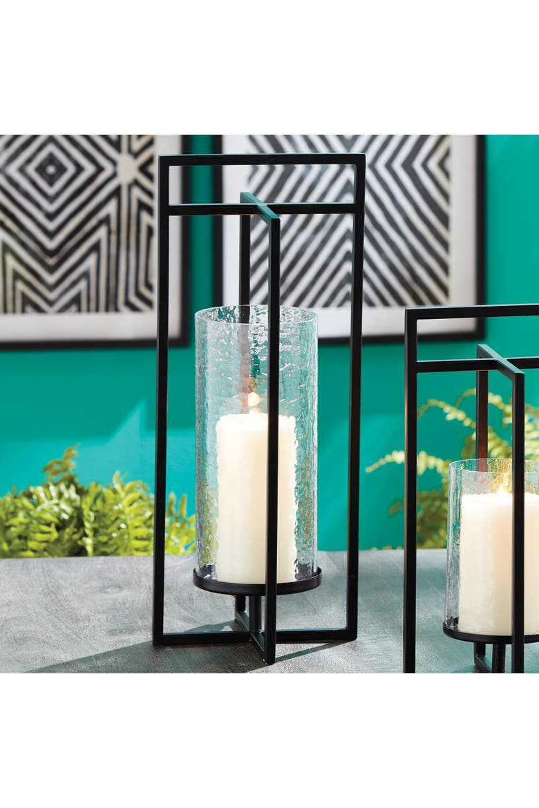Exton Lantern Large, Alternate, color, Black