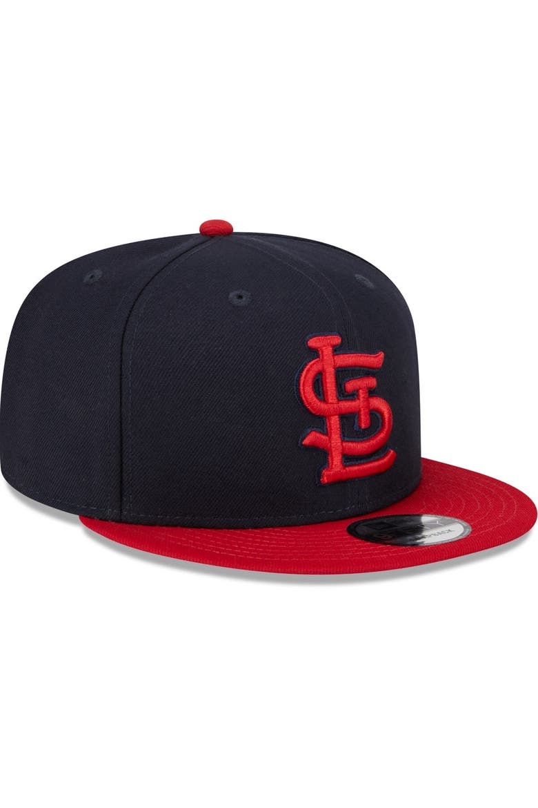 Men's New Era  Navy St. Louis Cardinals 2024 Batting Practice 9FIFTY Snapback Hat, Alternate, color, Navy