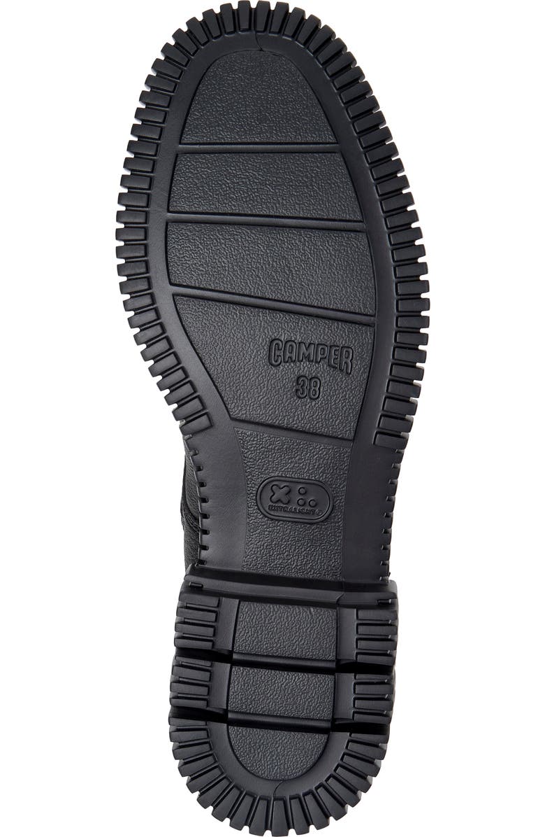 Camper Pix Lace-Up Bootie, Alternate, color, Black