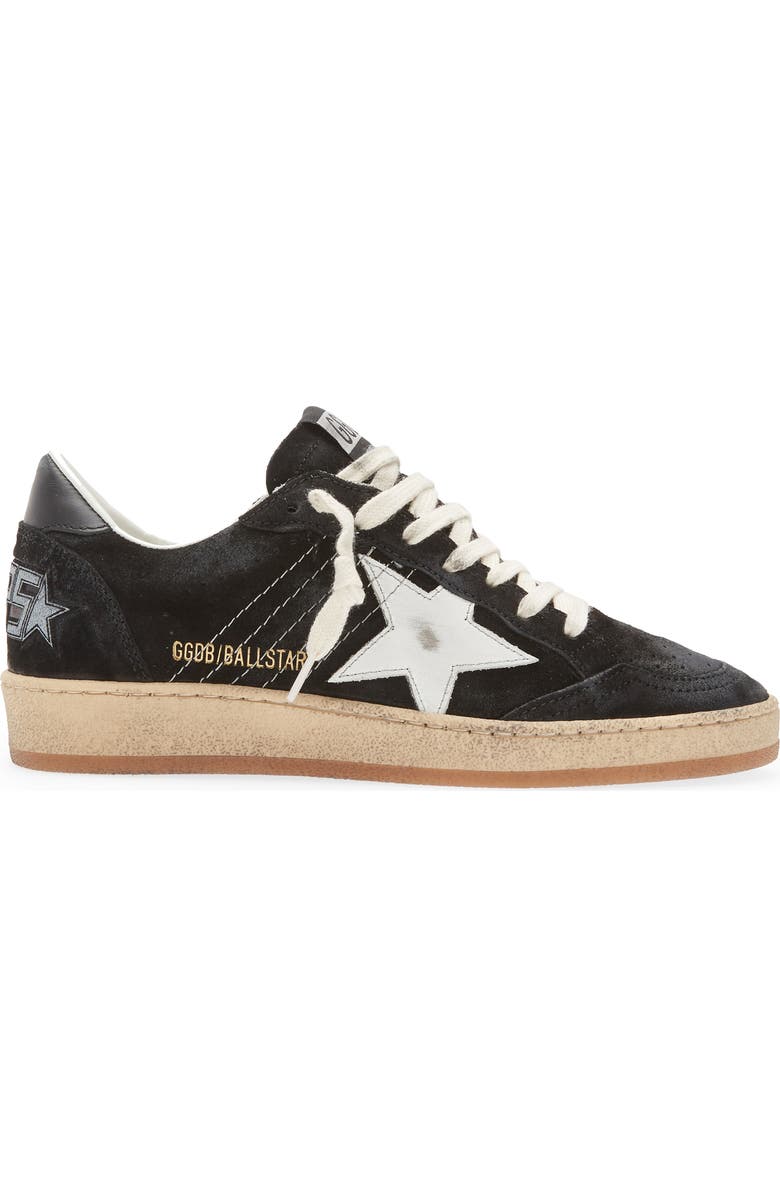 Golden Goose Ball Star Low Top Suede Sneaker, Alternate, color,