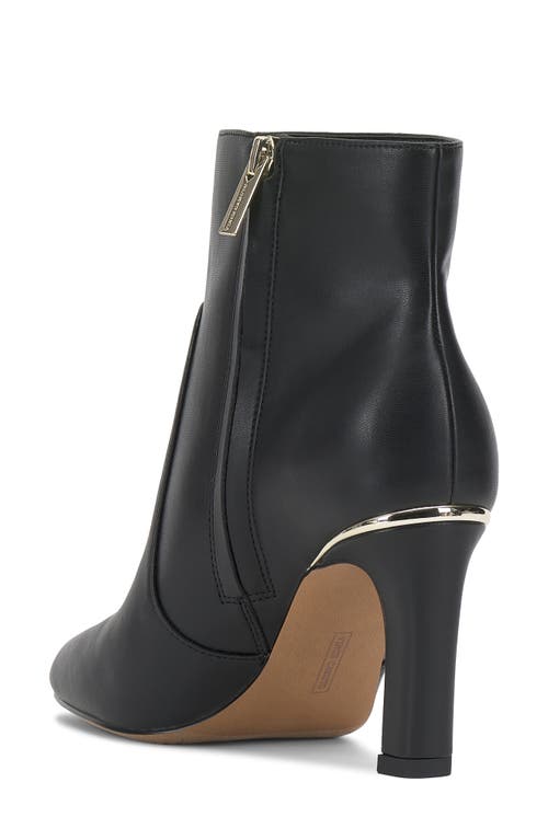 Vince Camuto Greer Almond Toe Bootie In Black