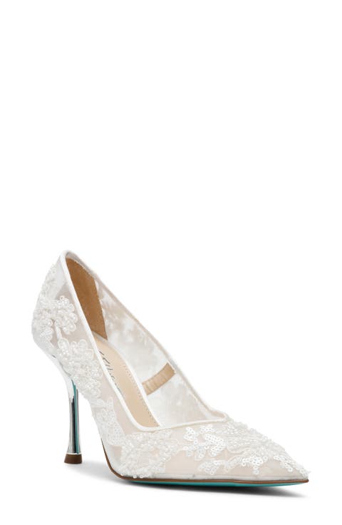 Jenii Sequin Mesh Pump (Women)