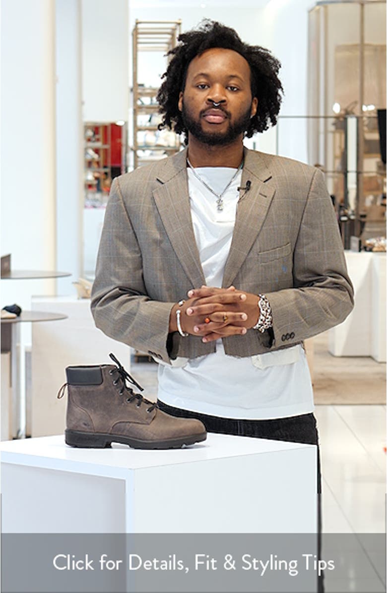 Water Resistant Lace-Up Boot, sales video thumbnail