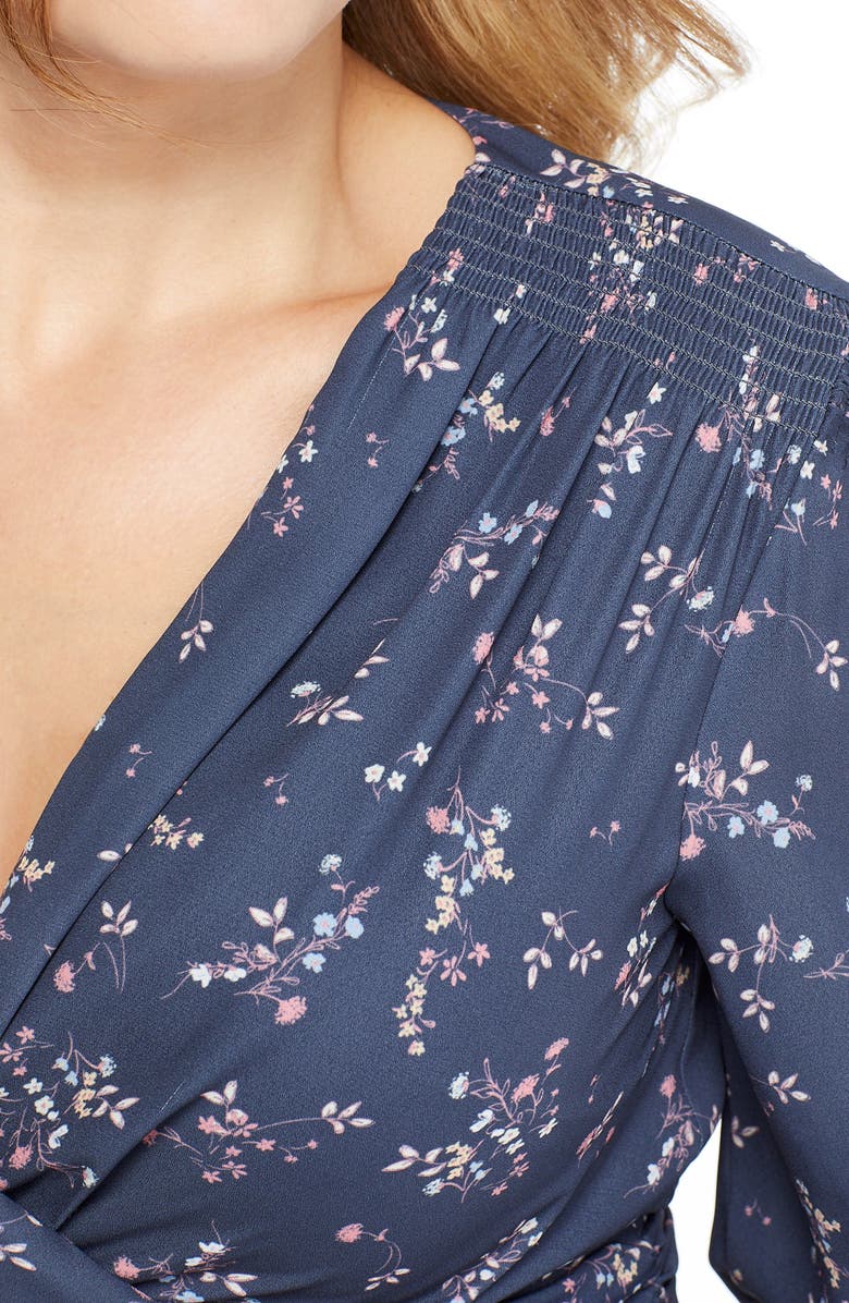 Gal Meets Glam Collection Kelsey Crepe Dress, Alternate, color,