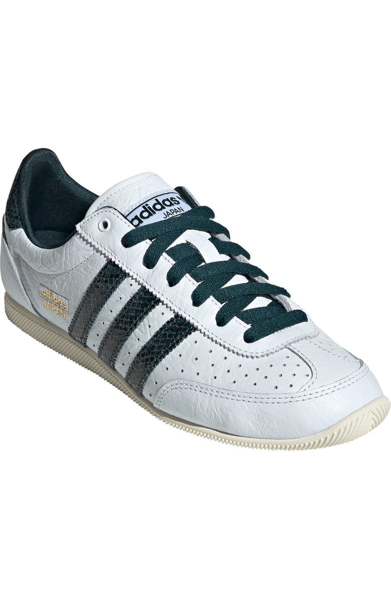 adidas Japan Low Top Sneaker, Main, color, White/ Green/ Aurora Ivy