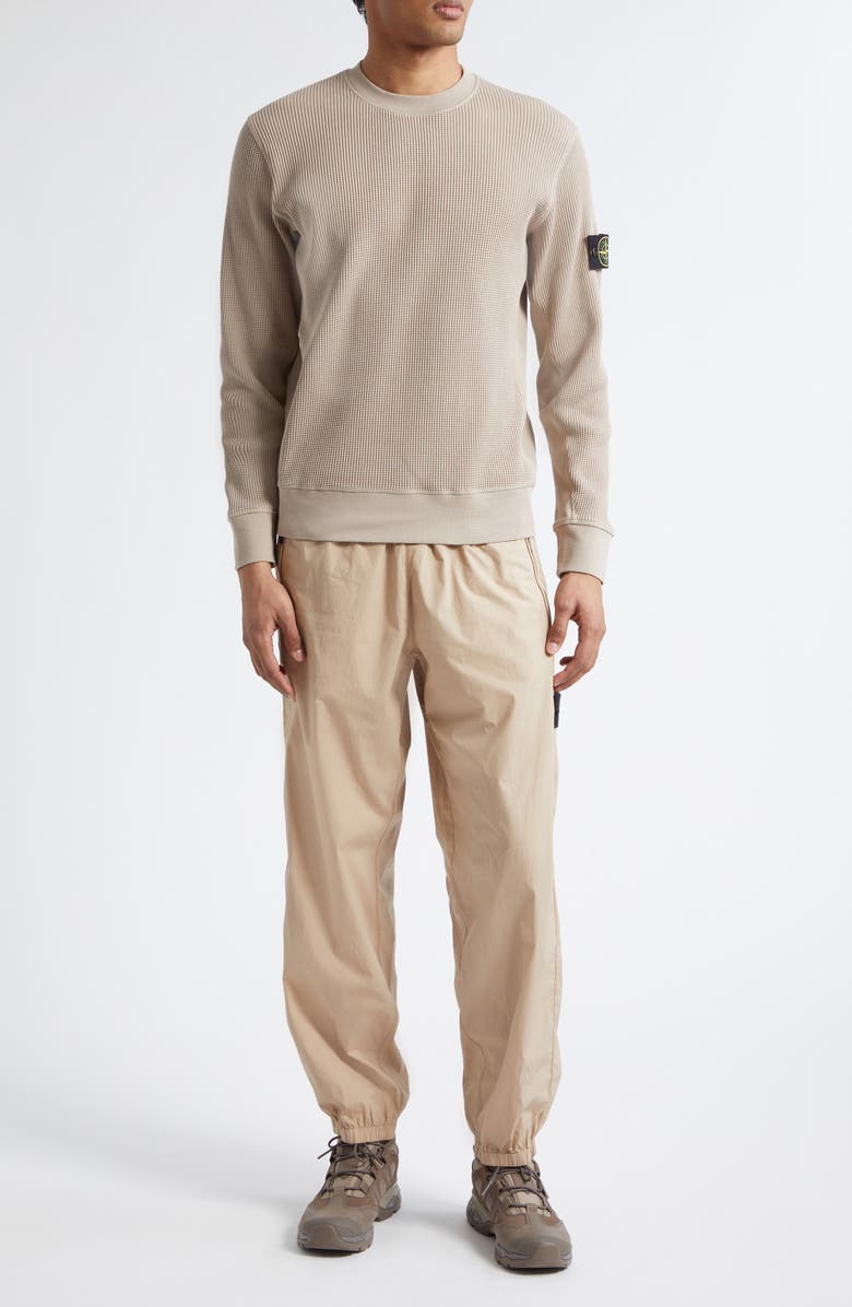 Stone Island Stretch Cotton Track Pants, Alternate, color, Desert