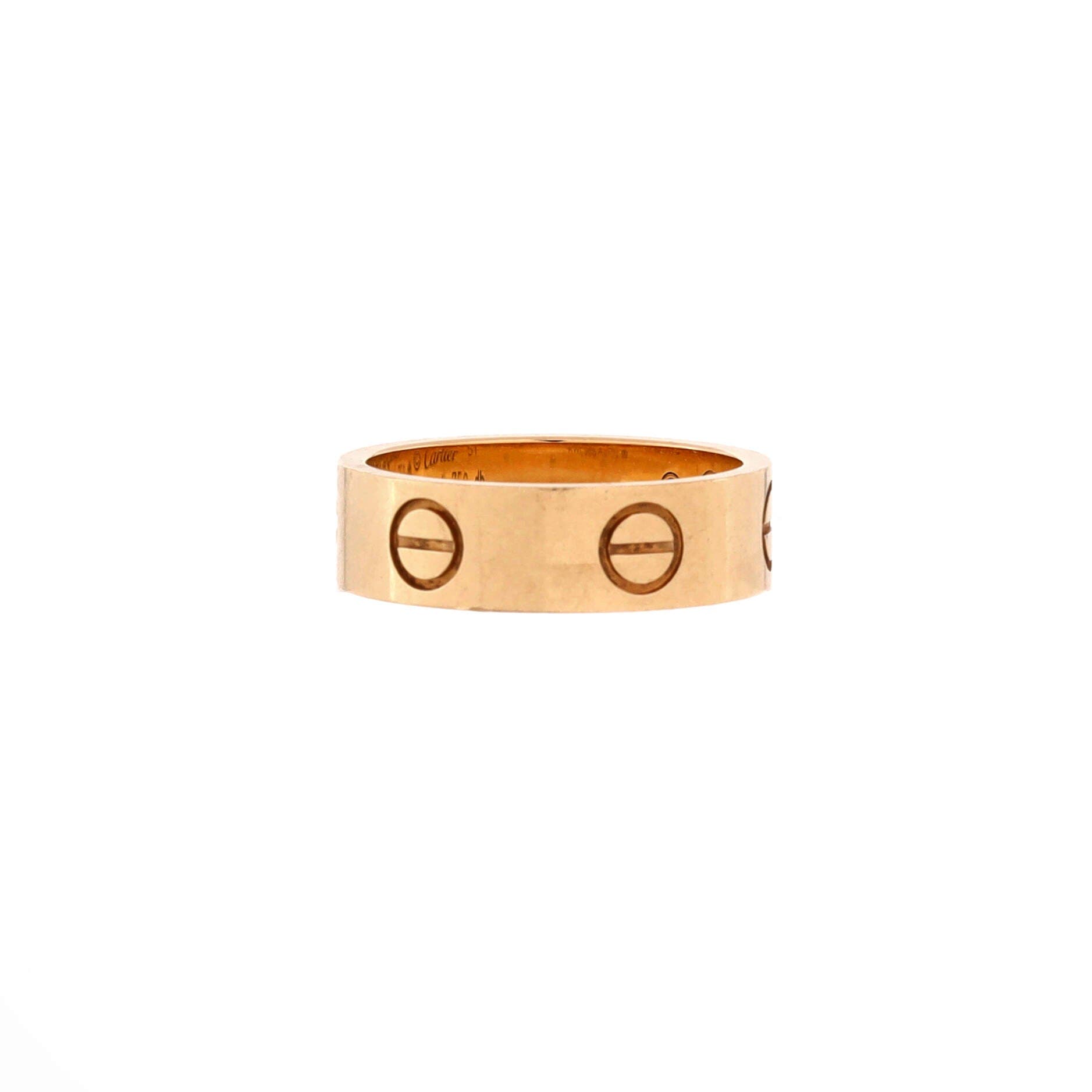 Love Band Ring 18K Yellow Gold, Alternate, color, Metallic Gold