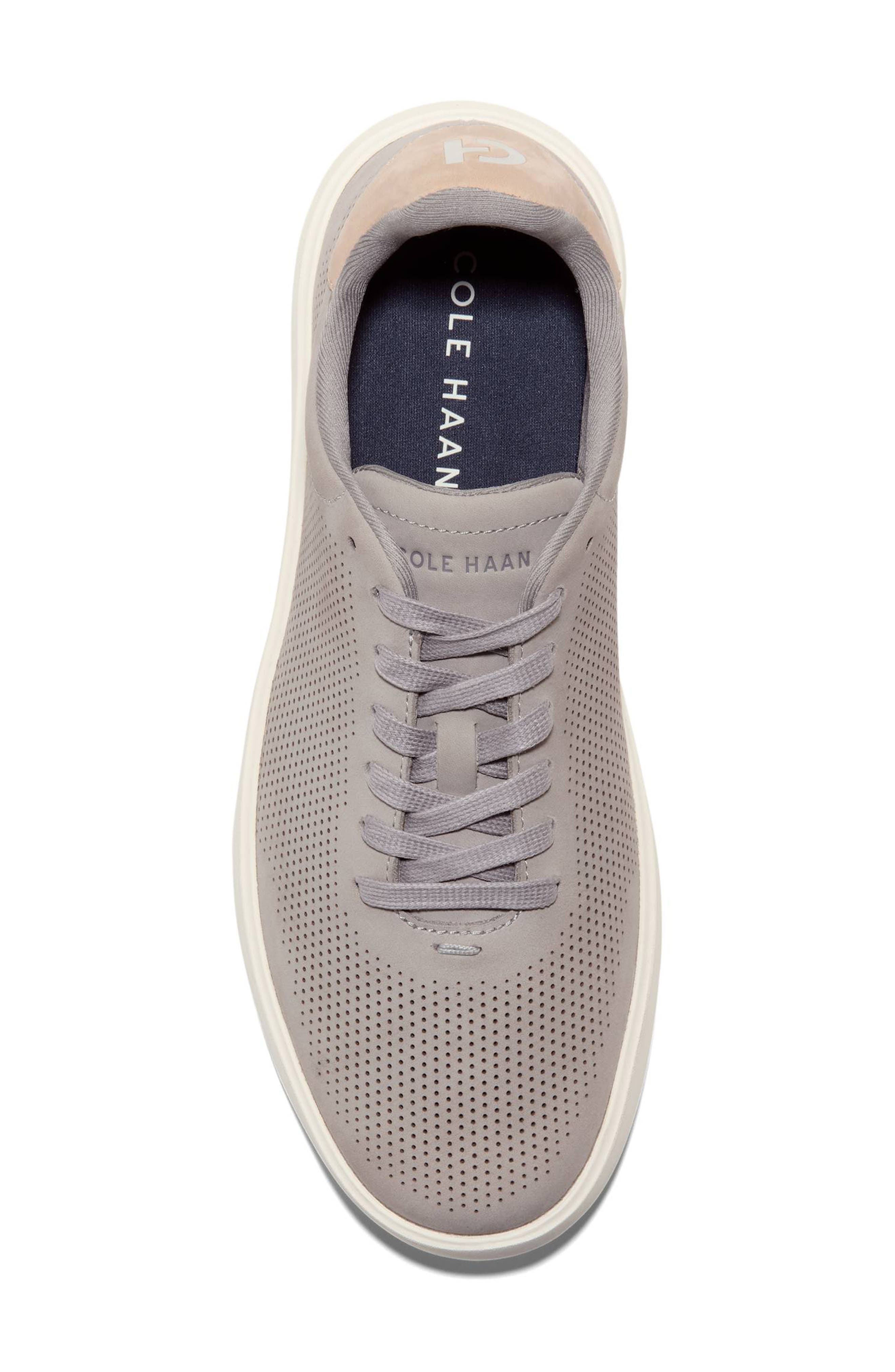 Grand Crosscourt Daily Laser Sneaker, Alternate, color, ULTIMATE GRAY NUBUCK/ TUSAN