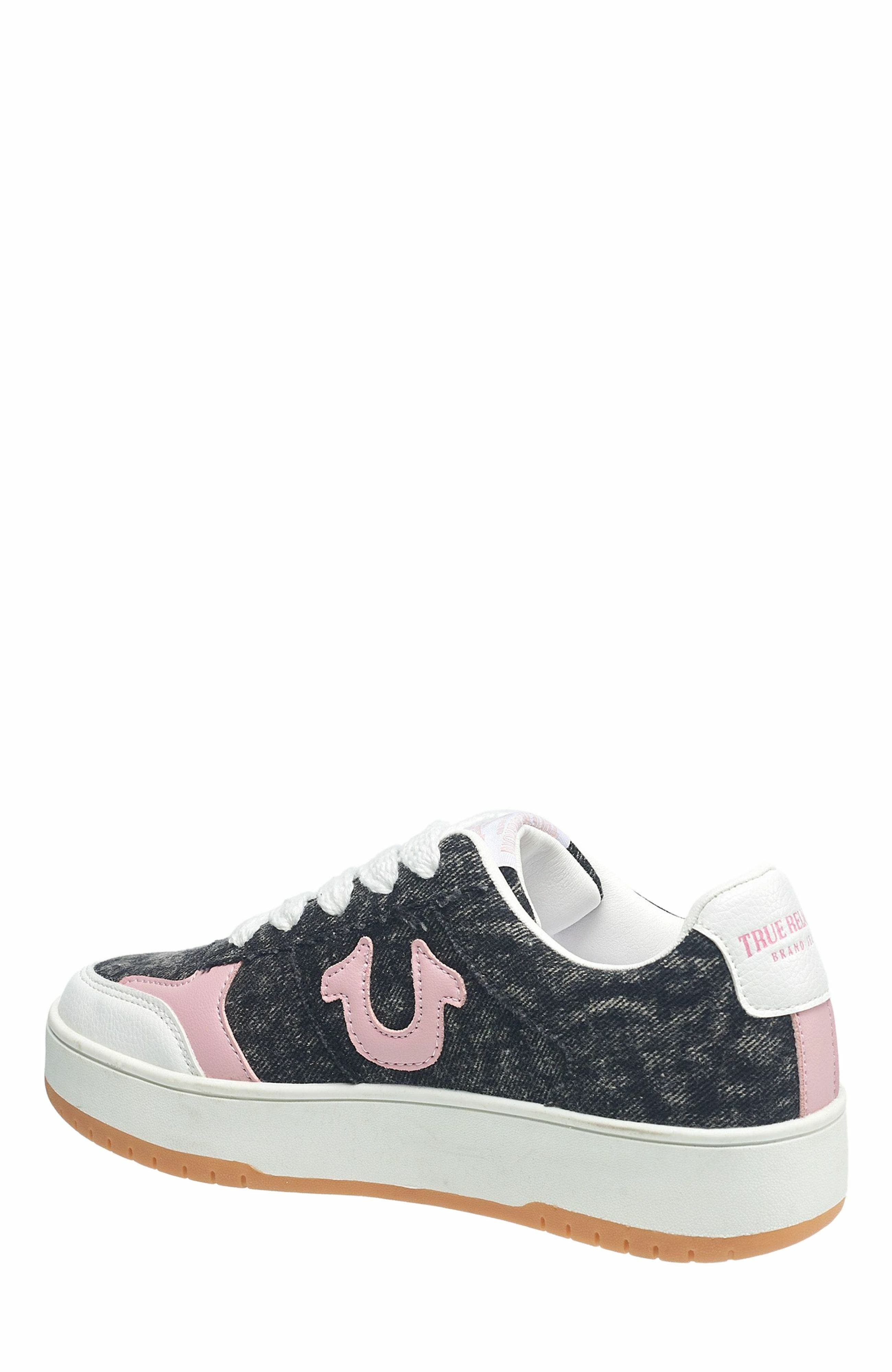 True Religion Ladies Kim Logo Sneaker, Alternate, color, 