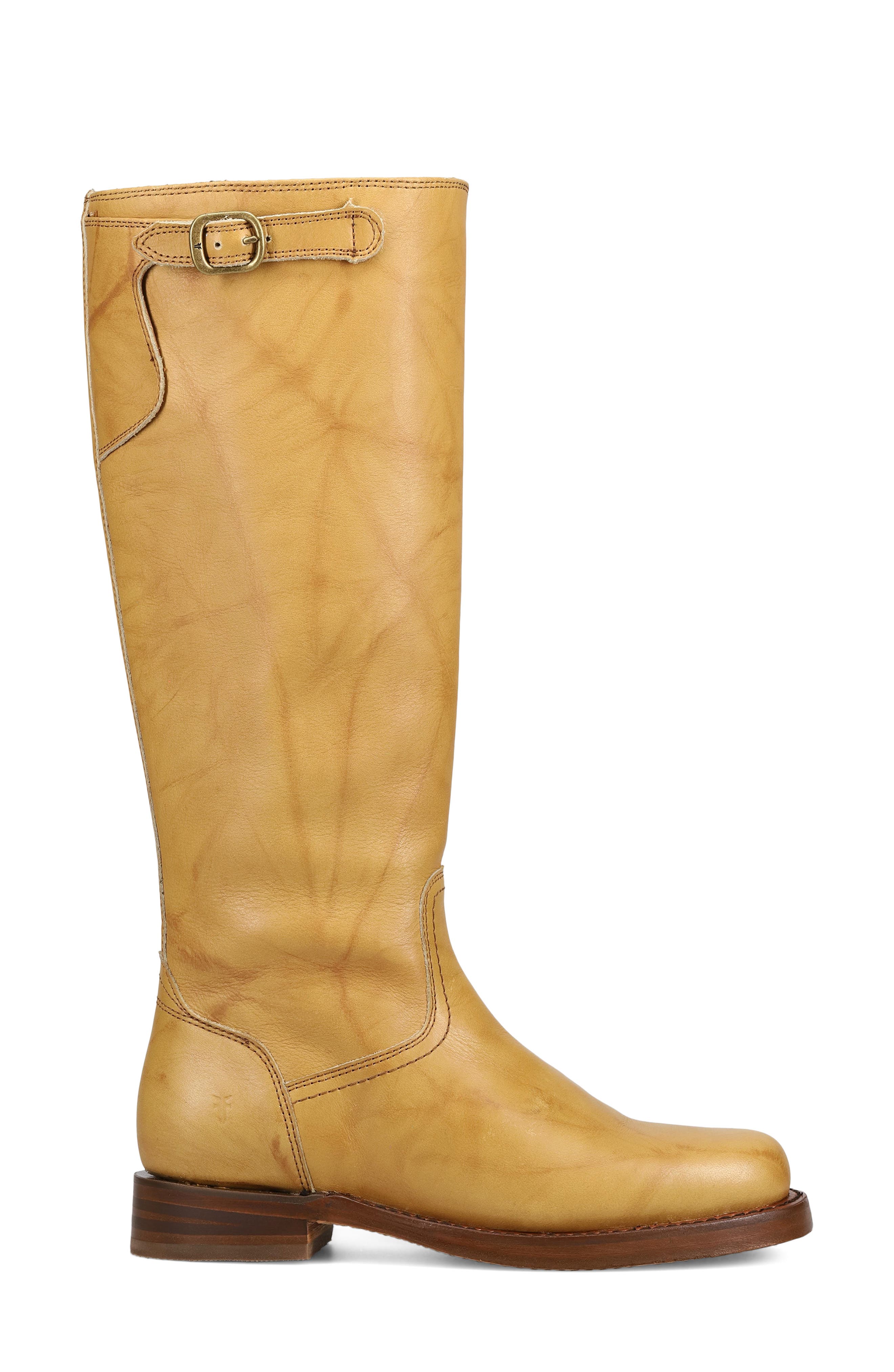 Campus Knee High Riding Boot, Alternate, color, BANANA