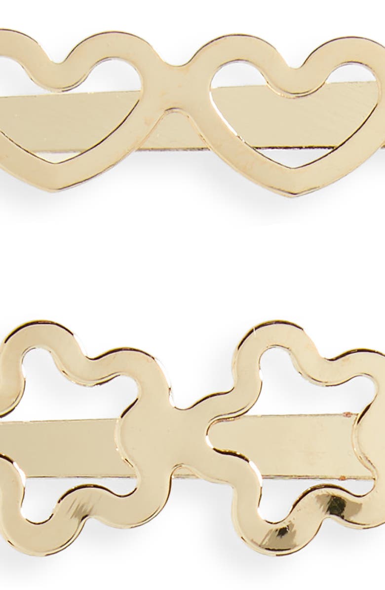 8 Other Reasons 3-Pack Kelly Hair Clips, Alternate, color, 