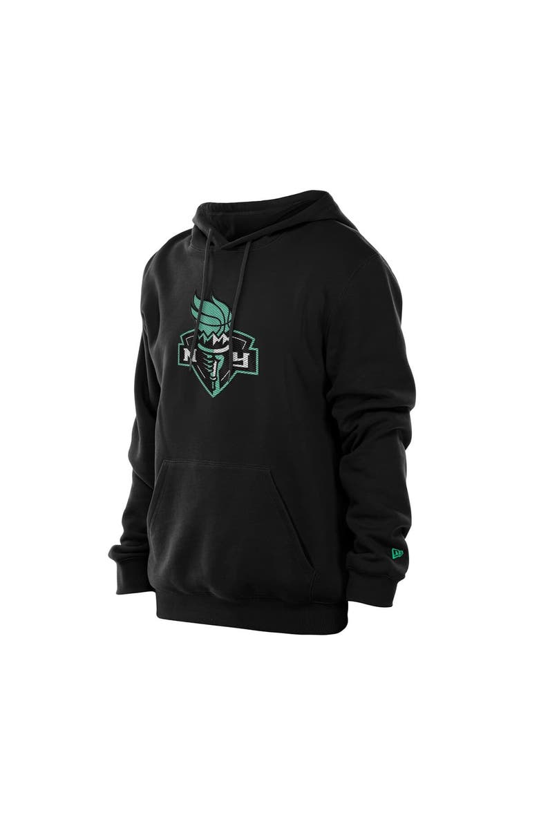 New Era Men's New Era Black New York Liberty Champions Premium Pullover Hoodie, Alternate, color, Black