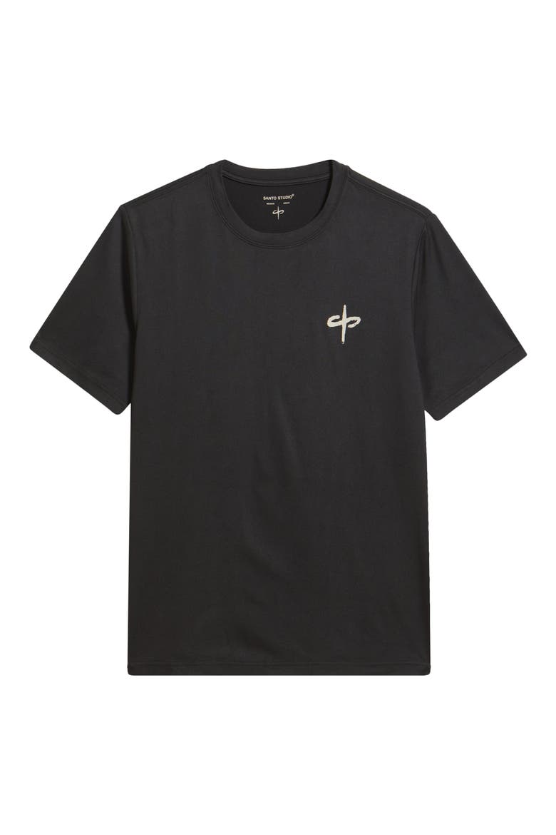 x Luke Rockhold Tempo Bold Tech Graphic T-Shirt, Alternate, color, BLACK