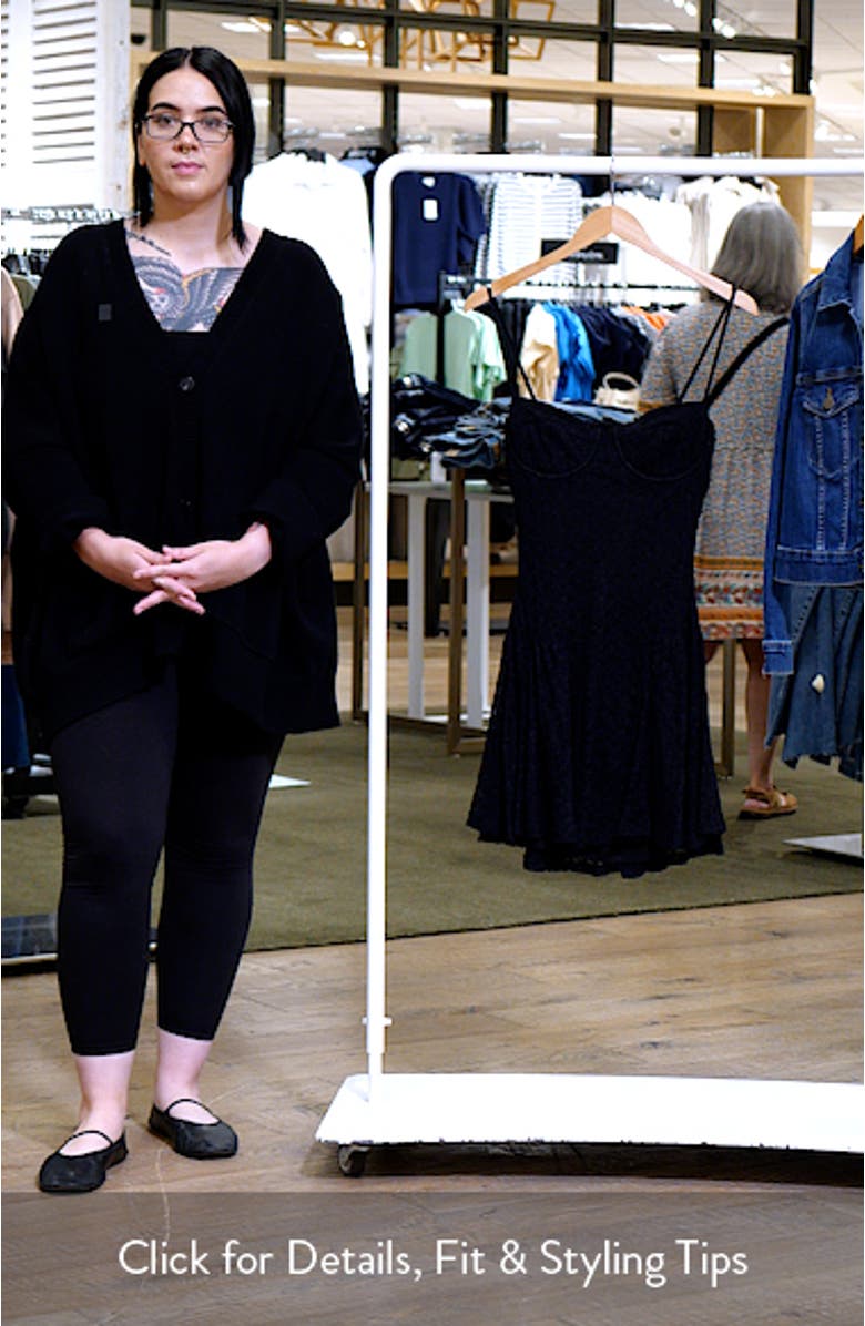 Lace Corset Bodice Minidress