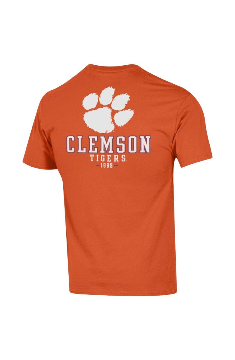 Champion Men's Champion Orange Clemson Tigers Stack 2-Hit T-Shirt, Alternate, color, 