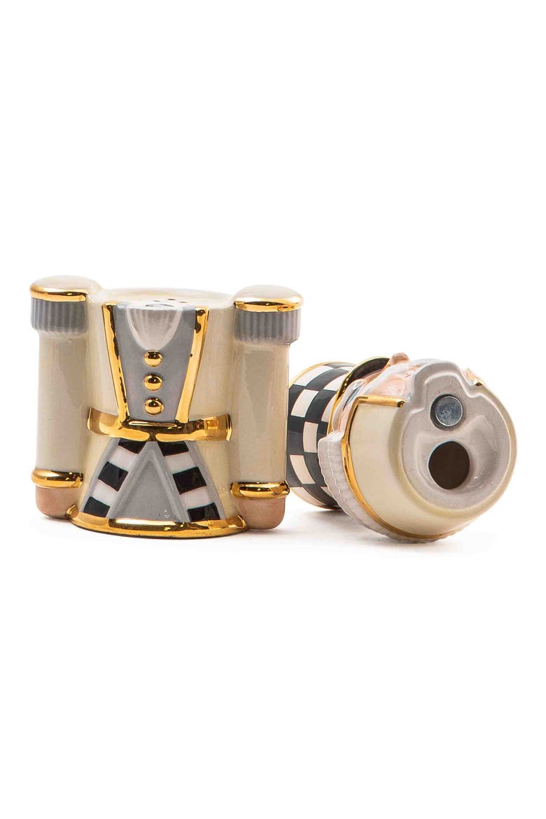 Buckingham Nutcracker Salt & Pepper Shakers, Alternate, color, WHITE