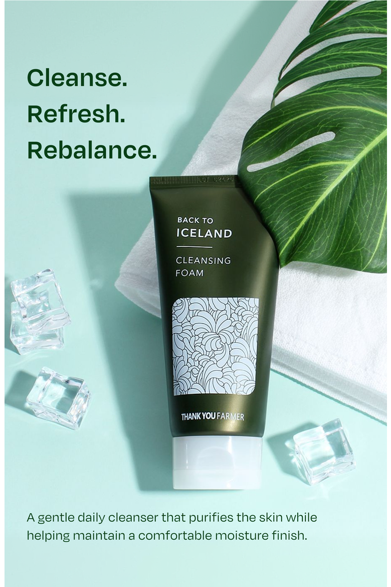 Back To Iceland Cleansing Foam, Alternate, color, White