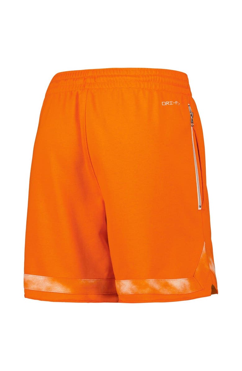 Nike Women's Nike Orange WNBA Jumpwoman Cloud Print Performance Shorts, Alternate, color, Orange
