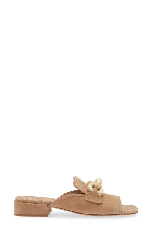 Pedro Garcia Enna Slide Sandal In Beige