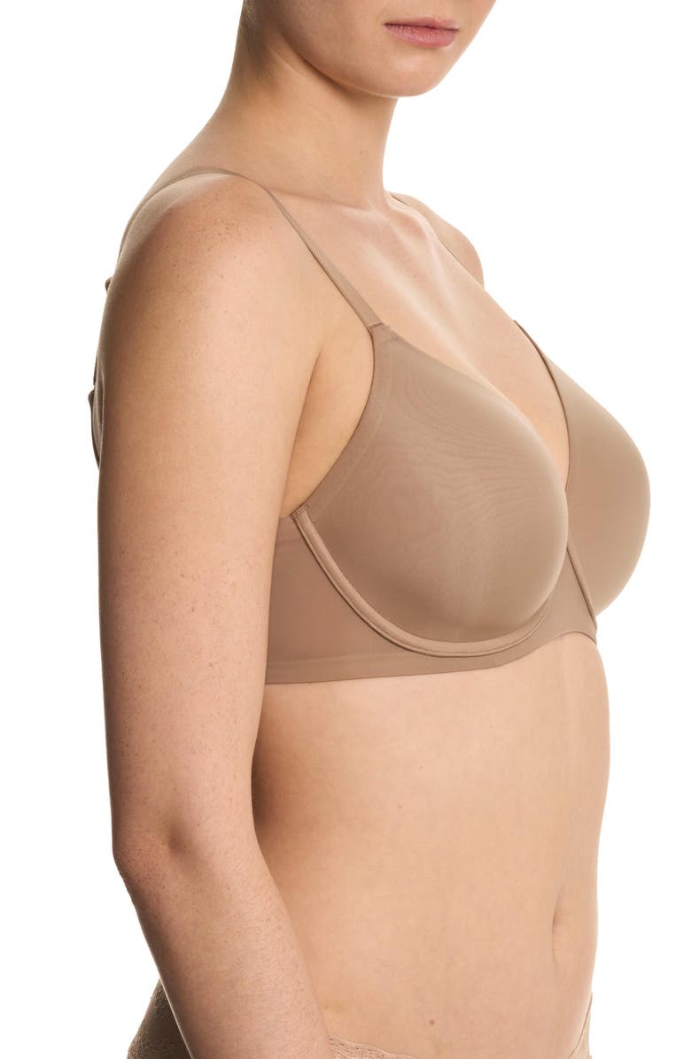 Natori Cloud Comfort Back Smoothing T-Shirt Bra, Alternate, color, Dune