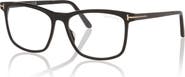 TOM FORD 56mm Square optical glasses