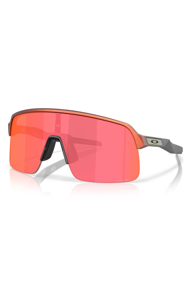 Oakley Sutro 39mm Polarized Rectangular Sunglasses, Alternate, color, Fire Orange