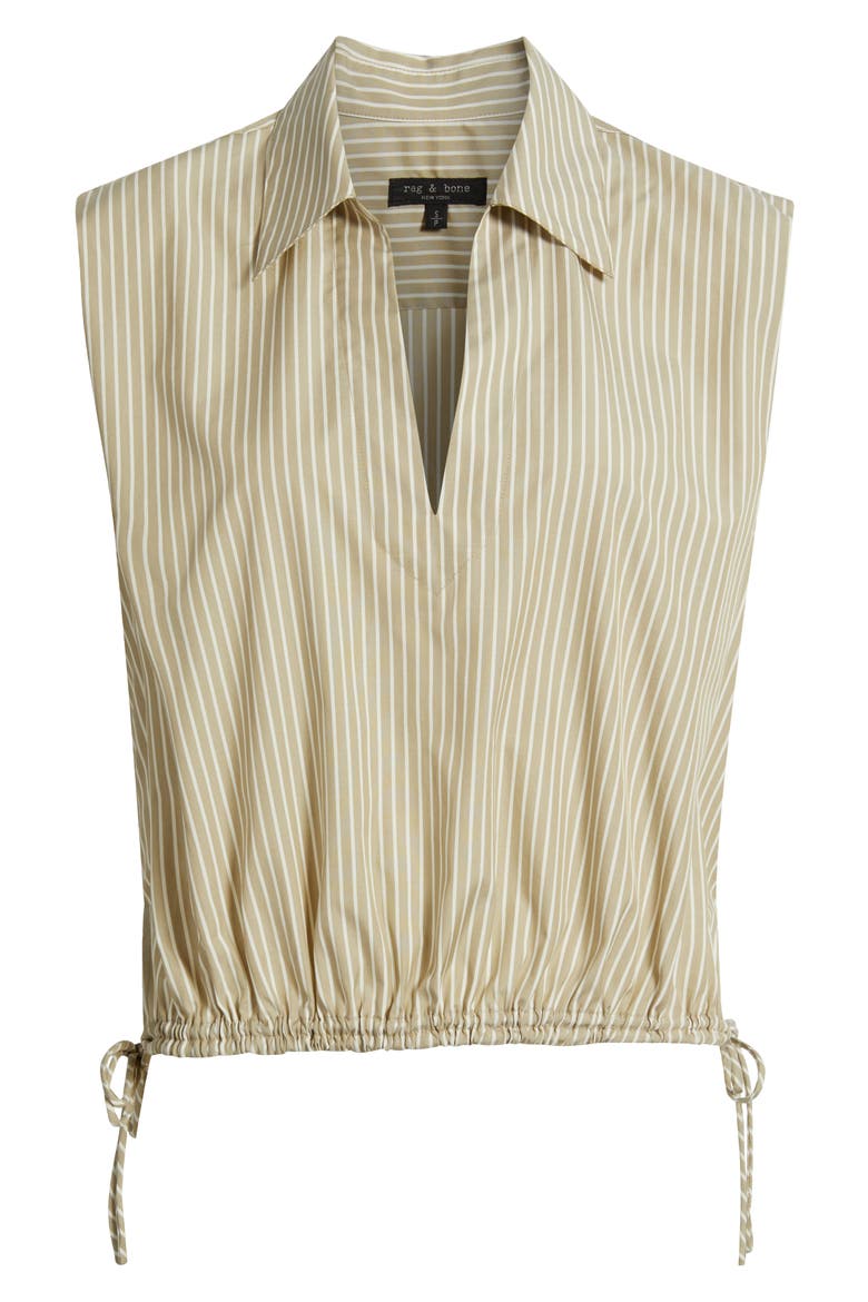 Fiona Stripe Sleeveless Shirt, Alternate, color, BGSTR