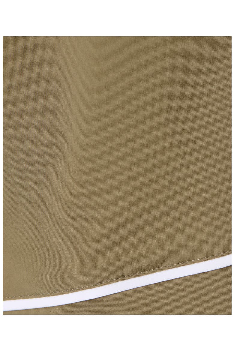 Explorer Piped Track Shorts, Alternate, color, AGAVE GREEN
