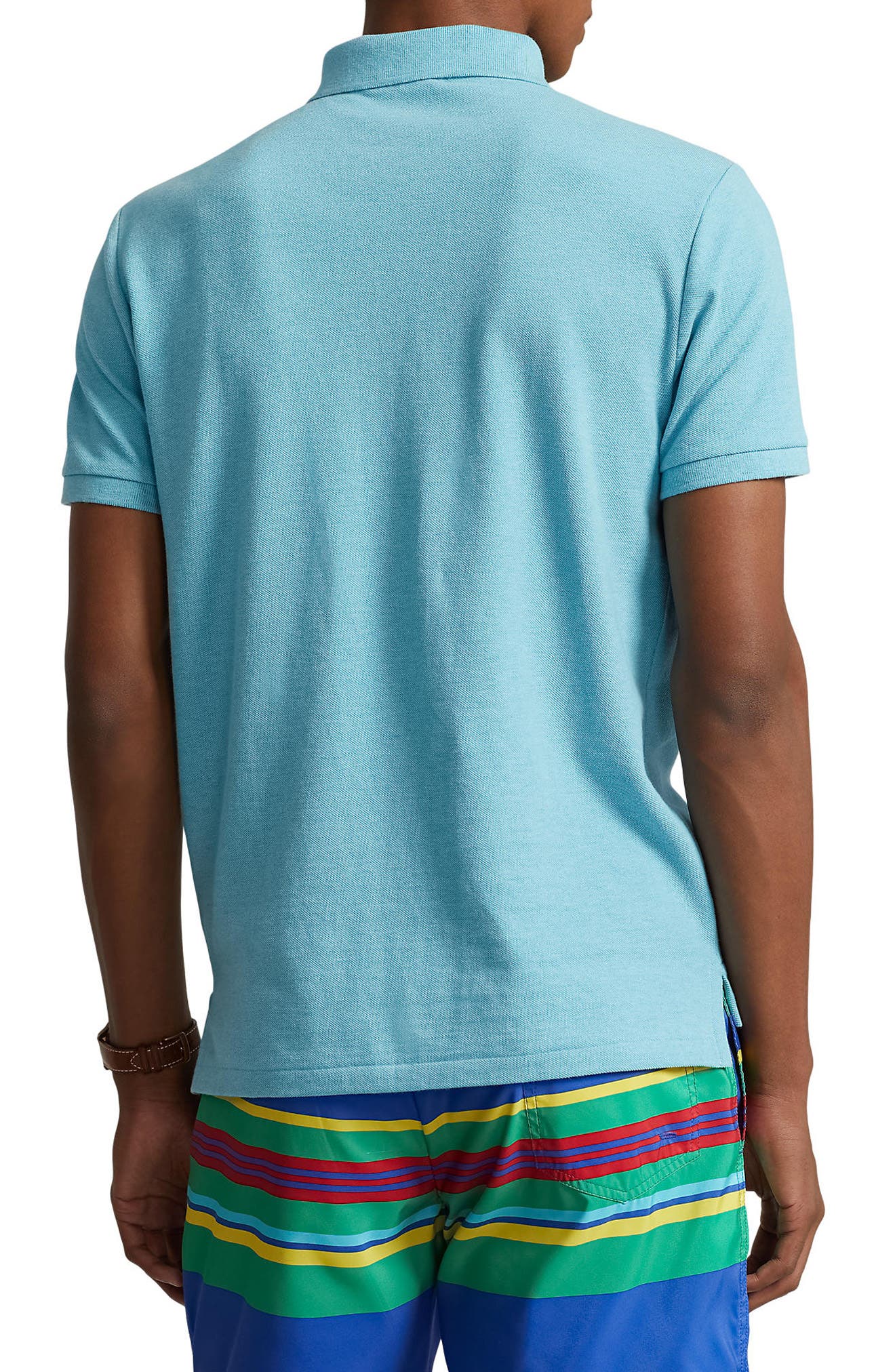 Basic Solid Cotton Polo Shirt - image 2