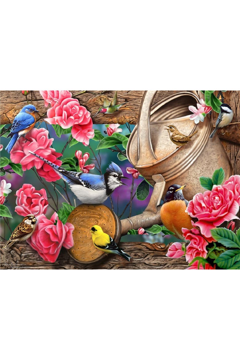 Watering Can Birds 1000 piece Jigsaw Puzzle for Adults, Alternate, color, Multicolor