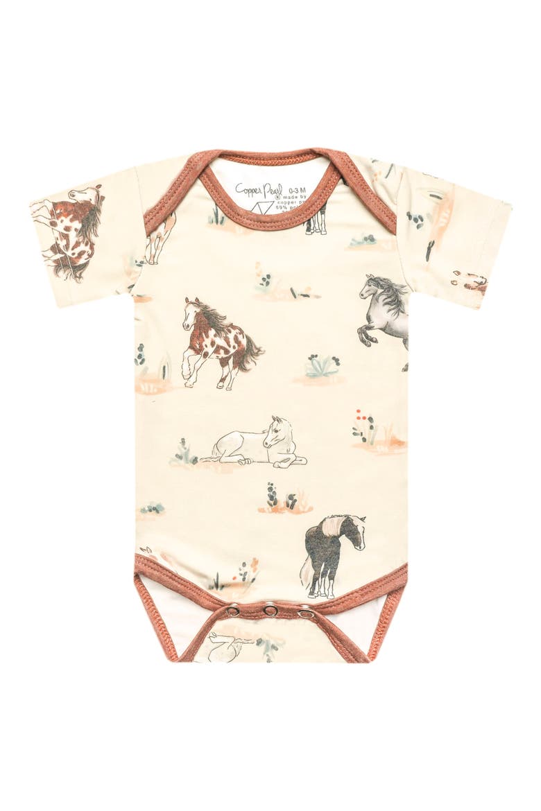 Montana Short Sleeve Bodysuit, Main, color, MONTANA
