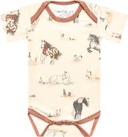 Copper Pearl Montana Short Sleeve Bodysuit