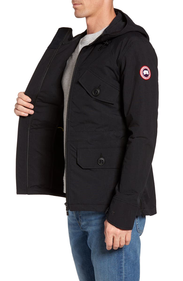 Canada Goose Redstone Slim Fit Hooded Jacket, Alternate, color, 