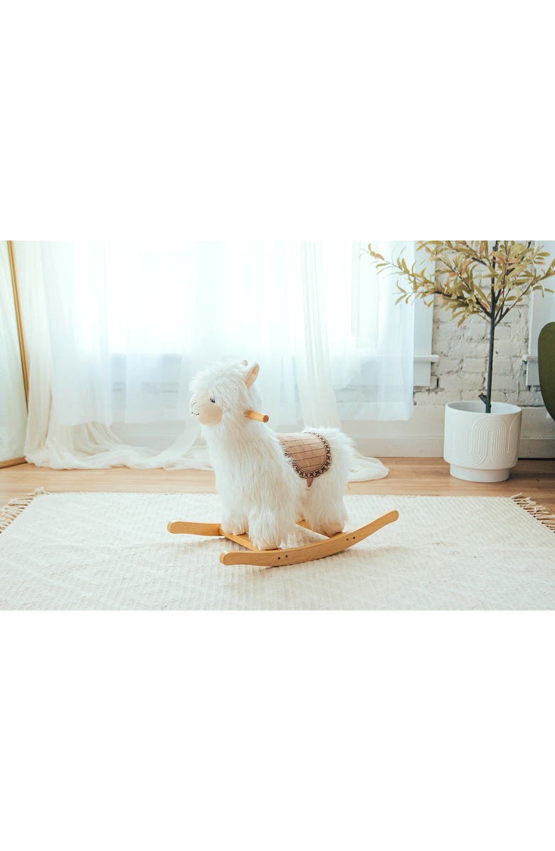 Wonder & Wise by Asweets Alpaca Rocker Toy, Alternate, color, Multi