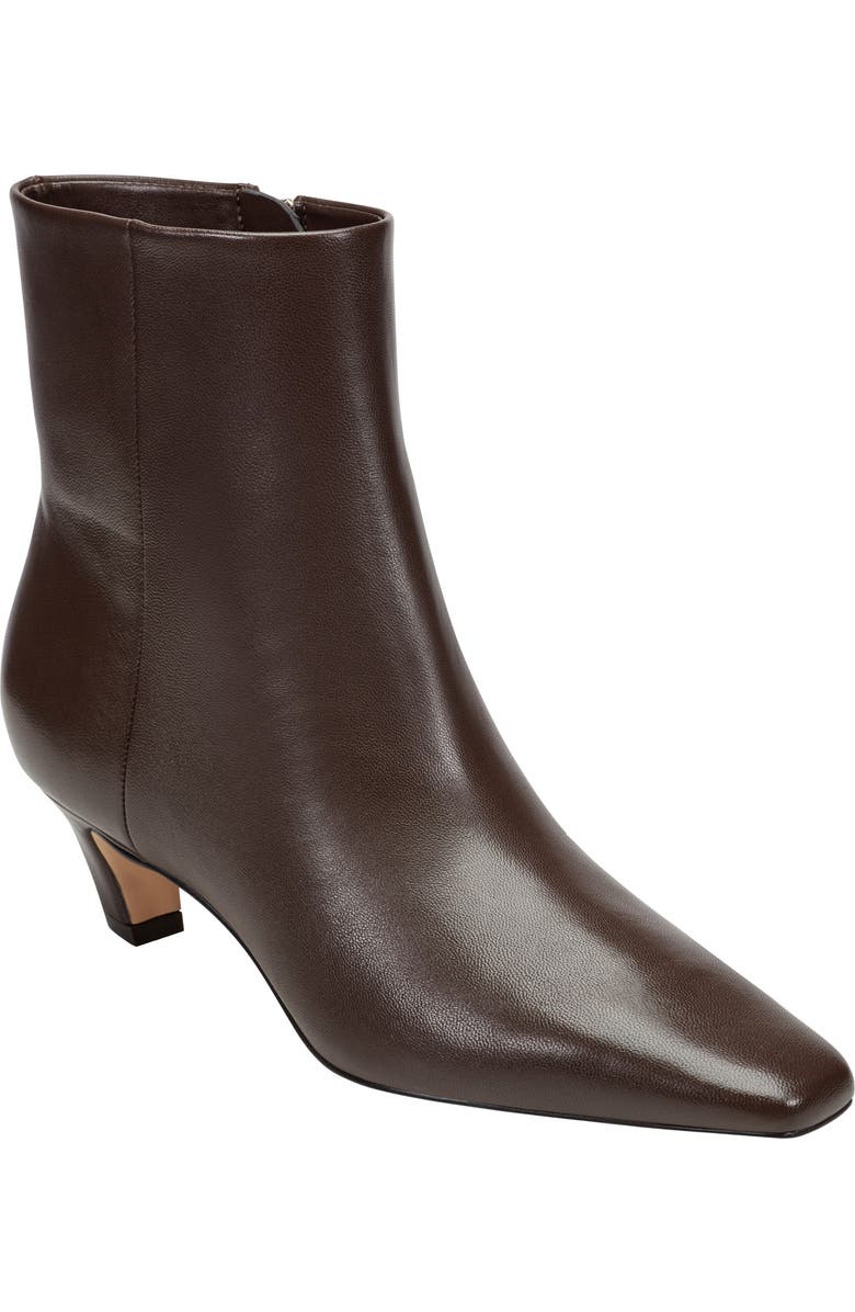 Marc Fisher LTD Danai Kitten Heel Bootie, Main, color, Dark Brown
