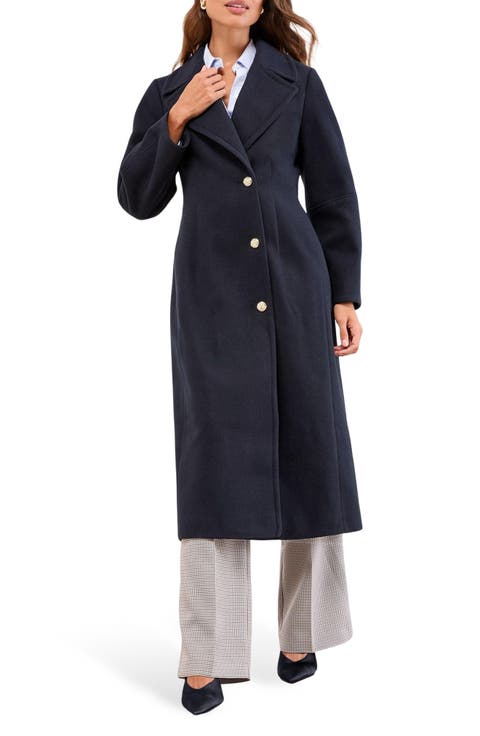 Button Longline Coat