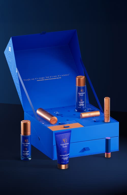 Augustinus Bader The 12 Days Of Bader Set $881 Value In Blue