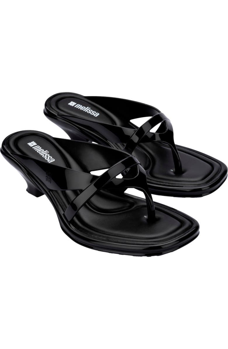 Melissa Layla Flip Flop, Main, color, Black