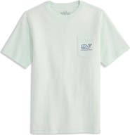 vineyard vines Kids' Pirate Map Whale Pocket Graphic T-Shirt
