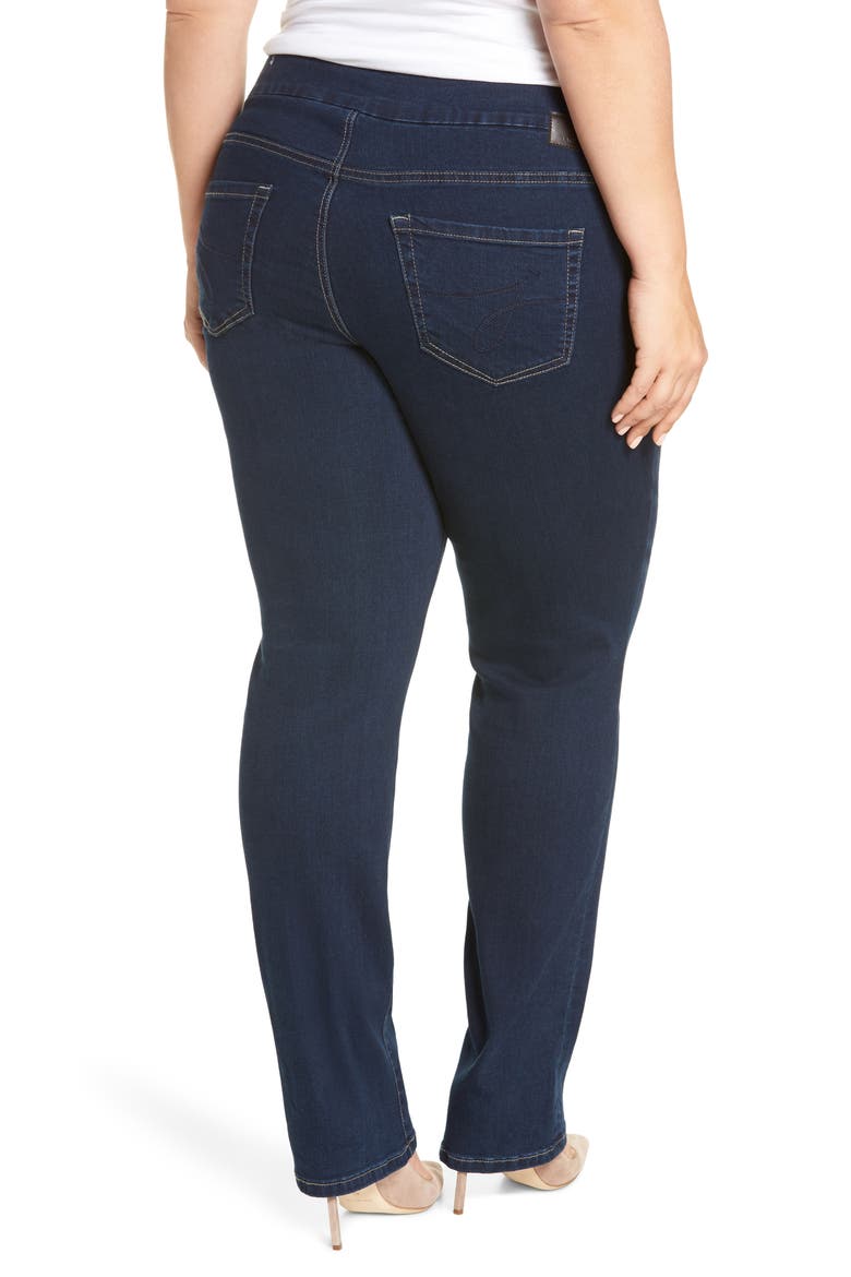 Jeans Paley Pull-On Bootcut Jeans, Alternate, color, MED INDIGO