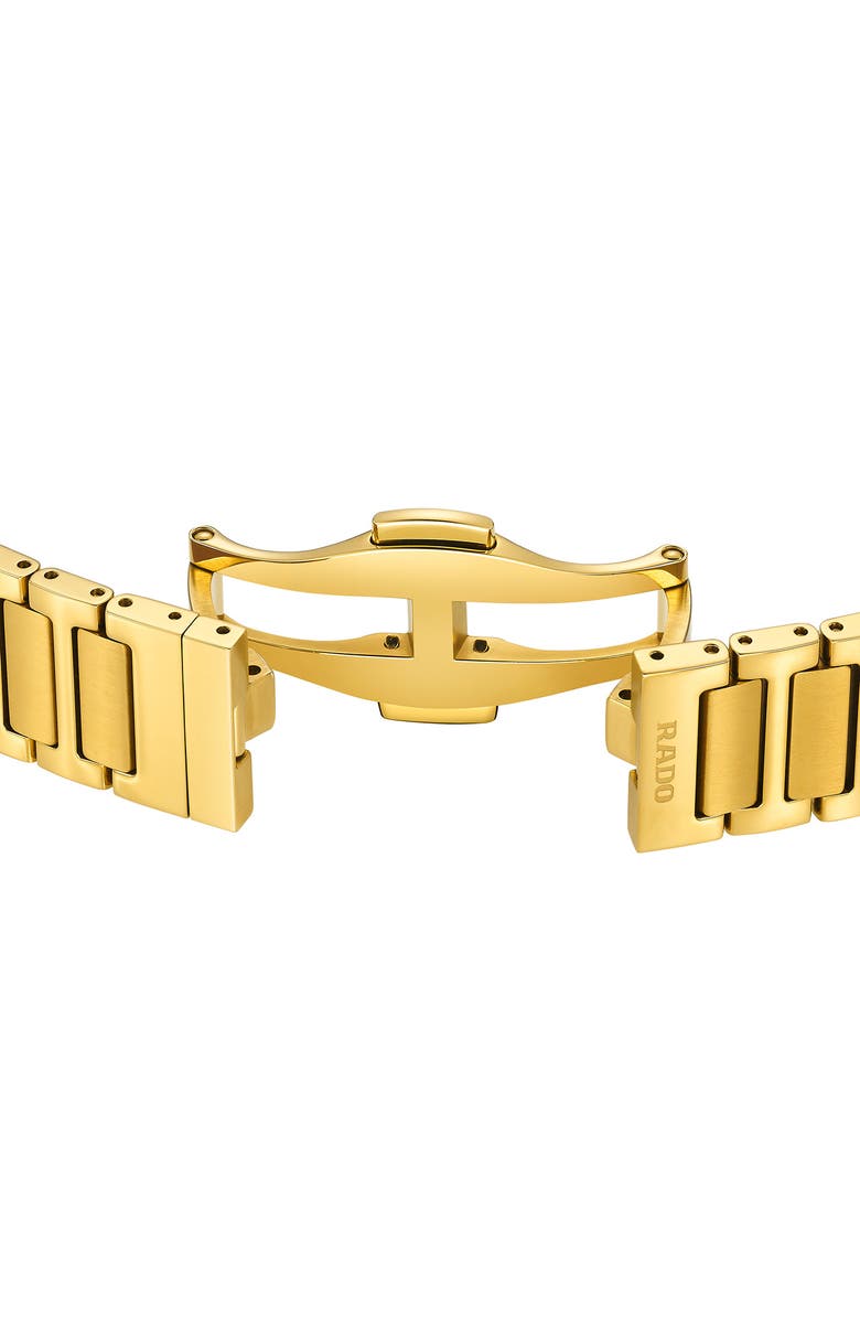 RADO DiaStar Original Automatic Bracelet Watch, 30mm, Alternate, color, Gold