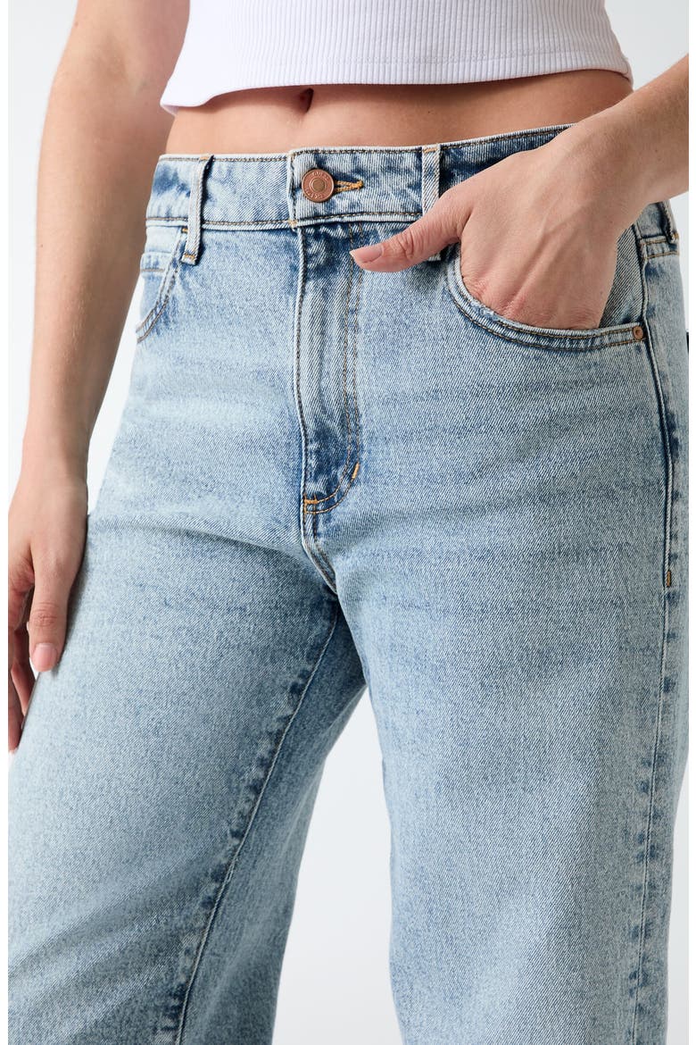 Rey Wide Leg Jeans, Alternate, color, CTBU-DARK
