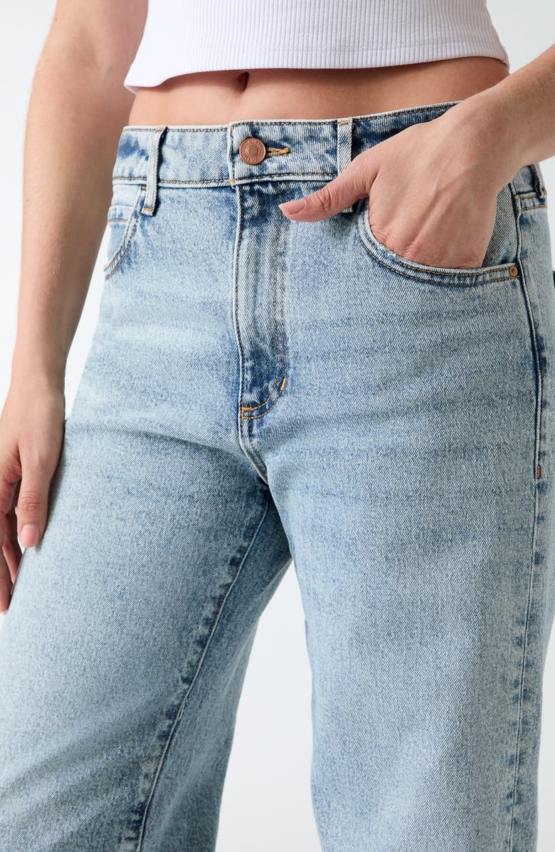 GUESS Rey Wide Leg Jeans, Alternate, color, Ctbu-Dark