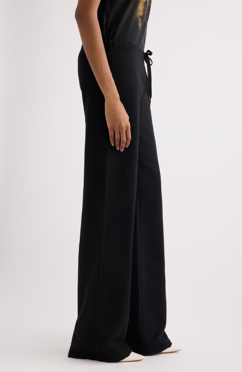 Balenciaga Sacré Coeur Low Rise Sweatpants, Alternate, color, 1000 Black