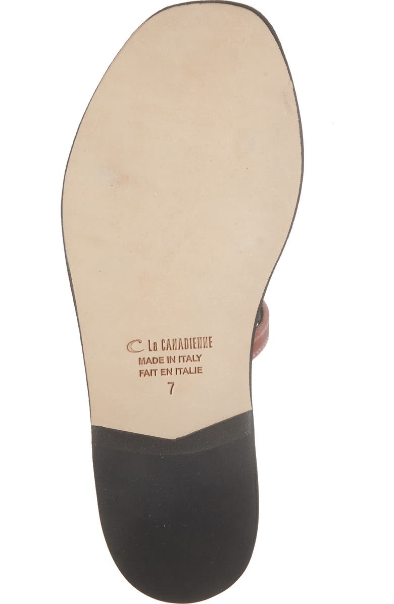 La Canadienne Getaway Cage Slide Sandal, Alternate, color, Rose