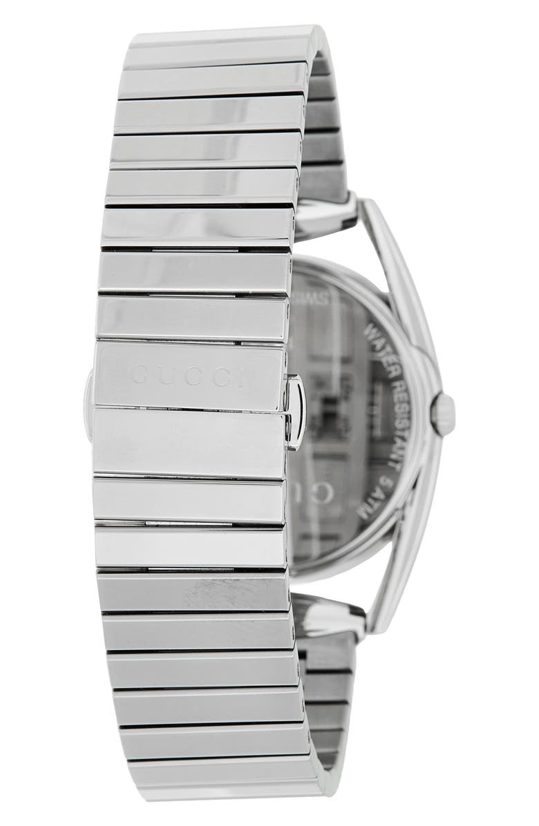 Gucci Mother-of-Pearl & Diamond Bracelet Watch, Alternate, color, 