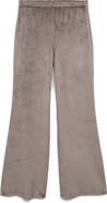 MANGO Soft Touch Velour Pajamas Pants