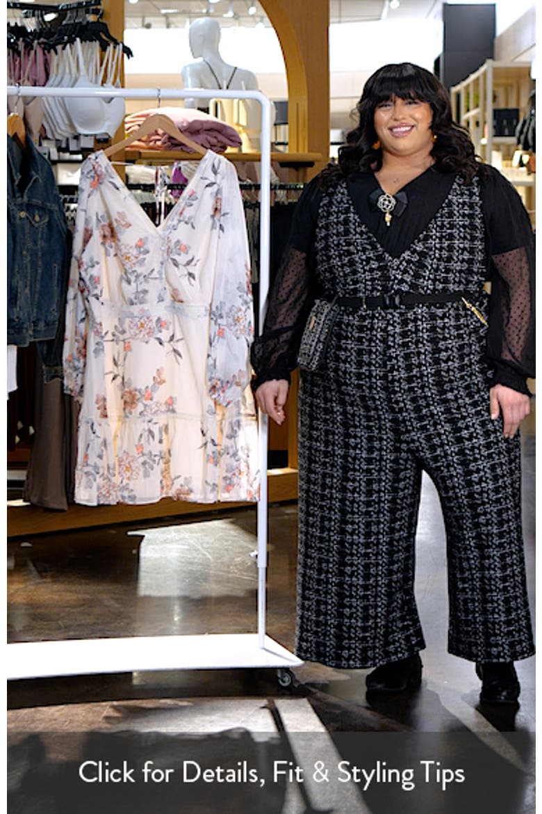 Kiki Floral Embroidered Long Sleeve Dress video