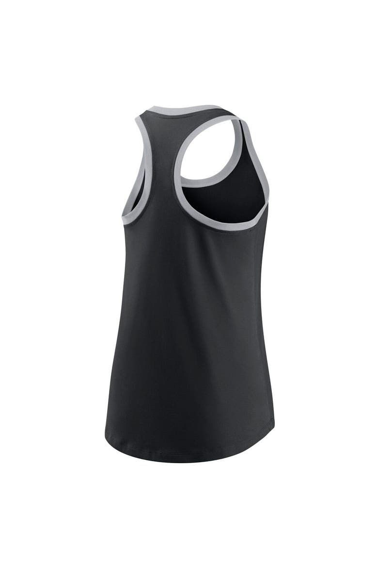 Women's Nike  Black Chicago White Sox City Connect Tri-Blend Tank Top, Alternate, color, Black